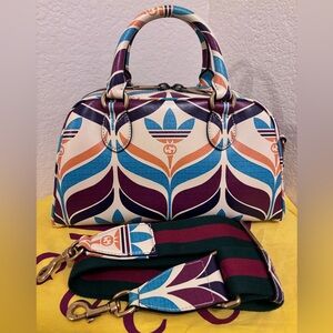 Gucci X Adidas Mini Duffle Handbag Purse